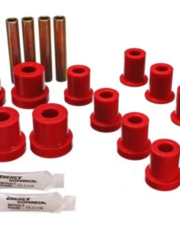 Red Front Leaf Spring Bushing Set Fits 73-87 GM Denali XL/Suburban/Yukon XL