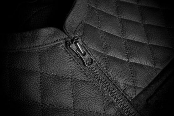ICON Chamonix Denim Vest Black Men's 2XL - Image 3