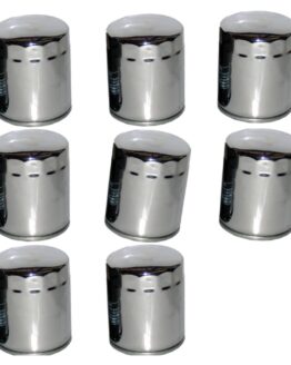 HF171C Oil Filter - Chrome - 8 Pack