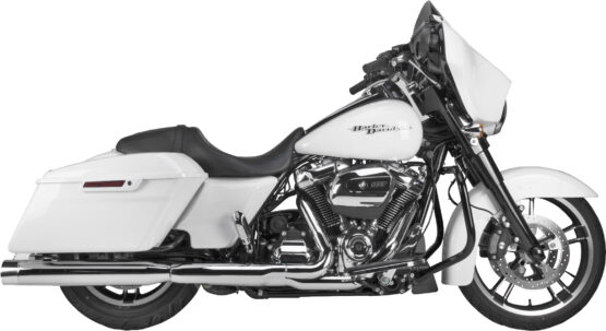 Comp-S Slip On Exhaust Mufflers - Chrome & Polished - Image 3