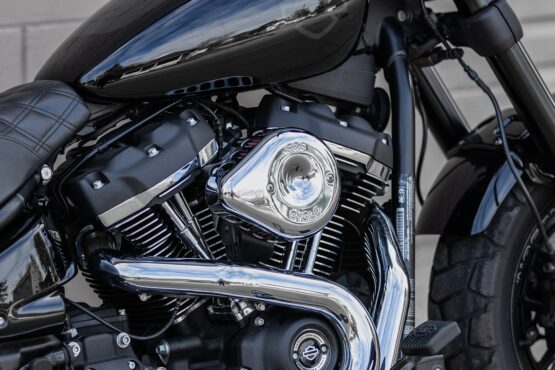 S&S Stealth Mini-Teardrop Air Cleaner Cover Chrome - Image 3