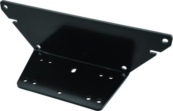 QuadBoss UTV Winch Mount Black Fits 19-22 Polaris Ranger Crew XP 1000