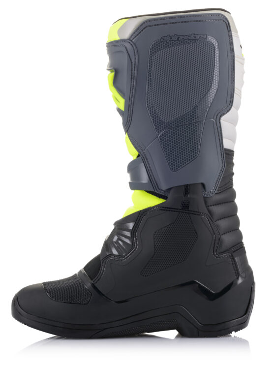 Alpinestars Tech 3 Boots Black/Grey/Yellow Fluo US 14 - Image 3