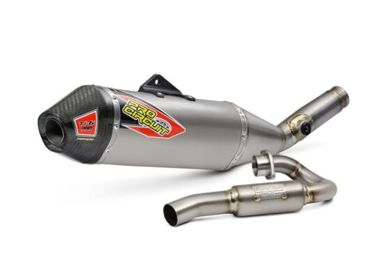 Ti-6 PRO Titanium Full Exhaust W/ Carbon Cap