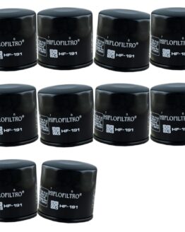 HF191 Oil Filter - Black - 10 Pack