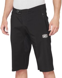 100% Men's Hydromatic Shorts Black Size 28