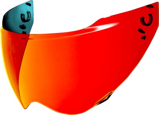 ICON Domain Helmet Shield Calypso Red One Size