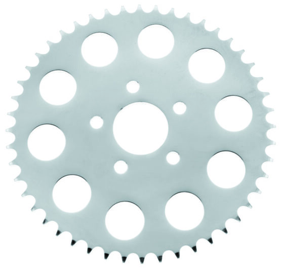 TwinPower Chrome Rear Sprocket 48T Flat For 86-92 XL Disc Brake