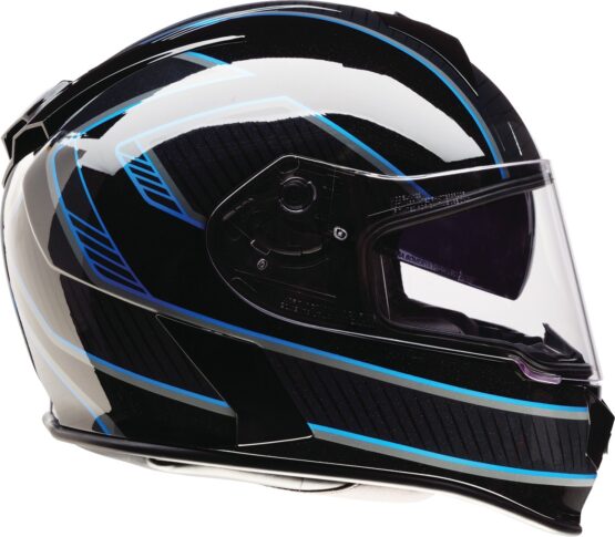 Z1R Warrant Amplify Helmet - Medium, Blue/Black - Image 3