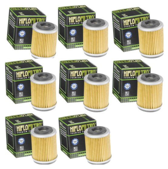HF143 Oil Filter - Wire Mesh Media - 8 Pack