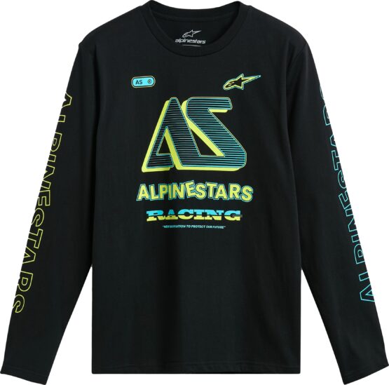 Alpinestars Ayess Long Sleeve Tee Black Large Men's