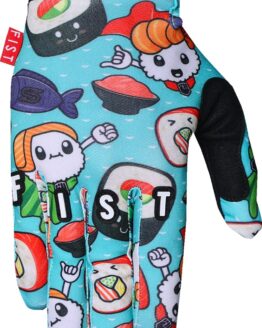 FIST Strapped Sushi Power Gloves Men's 2XS Aqua/Black