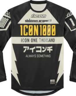 ICON Slabtown Jersey Men's 3XL Black/White/Yellow