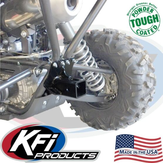 KFI 2 Inch Rear Receiver Hitch For Yamaha YXZ 1000R 2016-2023 - Image 2