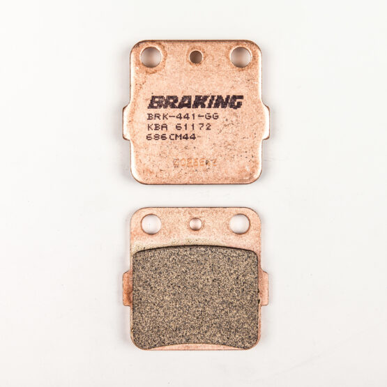 Braking 686CM44 Sintered Sport Front Brake Pad Set For Honda Kawasaki Suzuki Yamaha