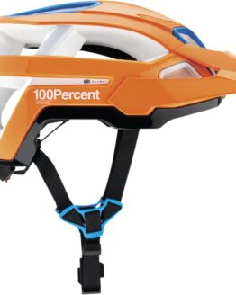 100% Altec Fidlock Bicycle Helmet L/XL Orange Blue White