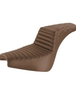 Step-Up Tuck and Roll 2-Up Seat Brown