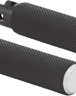 Arlen Ness Knurled Passenger Pegs Chrome Fits 2018+ Softail