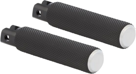 Arlen Ness Knurled Passenger Pegs Chrome Fits 2018+ Softail