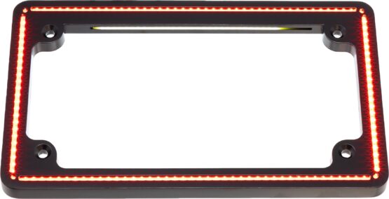 Letric Lighting Co Perfect Plate Light License Frame, Gloss Black - Image 3