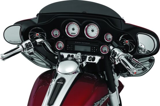 Kuryakyn Switch Panel Accent Chrome Trim 3783 - Image 3