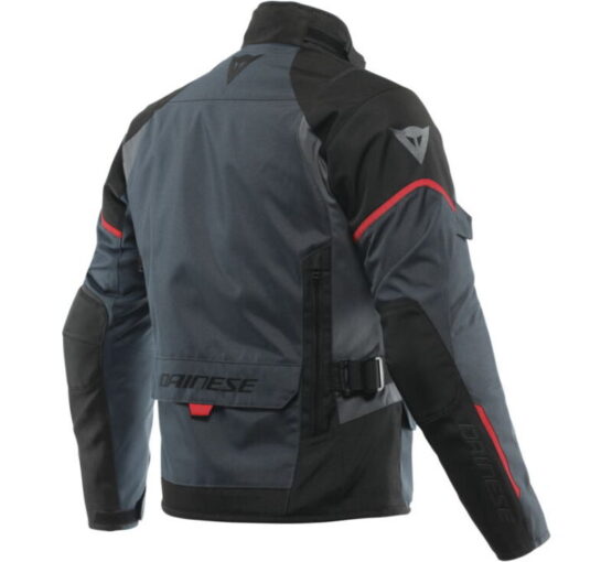 Dainese Tempest 3 D-Dry Jacket Ebony Black Lava Red Size 46 - Image 2