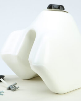Large Capacity Fuel Tank - White, 4.9 Gallon