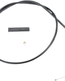 Drag Specialties Black Vinyl Throttle/Idle Cable 48.5in For Harley-Davidson