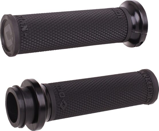 ODI Ruffian Lock-On Street Grips Black Throttle-by-Wire For Harley-Davidson