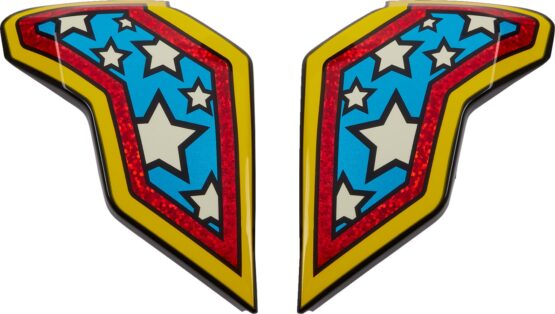 ICON Airflite Helmet Side Plates Flyboy Blue One Size