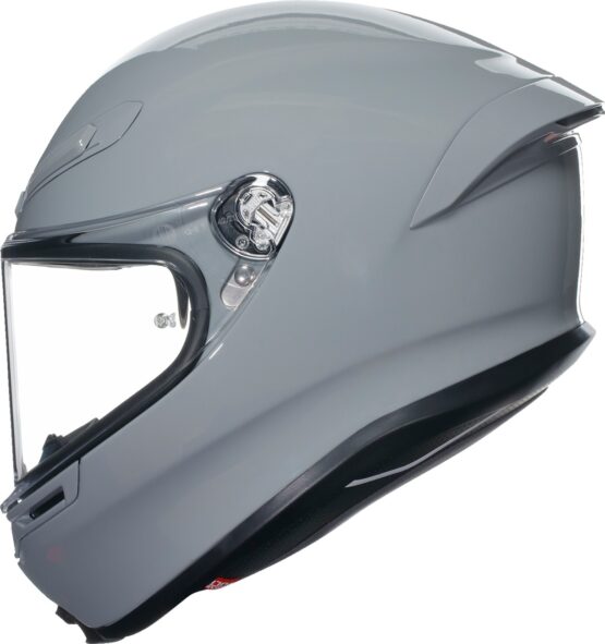 AGV K6 S Solid Full Face Helmet 2XL Gloss Nardo Gray - Image 3