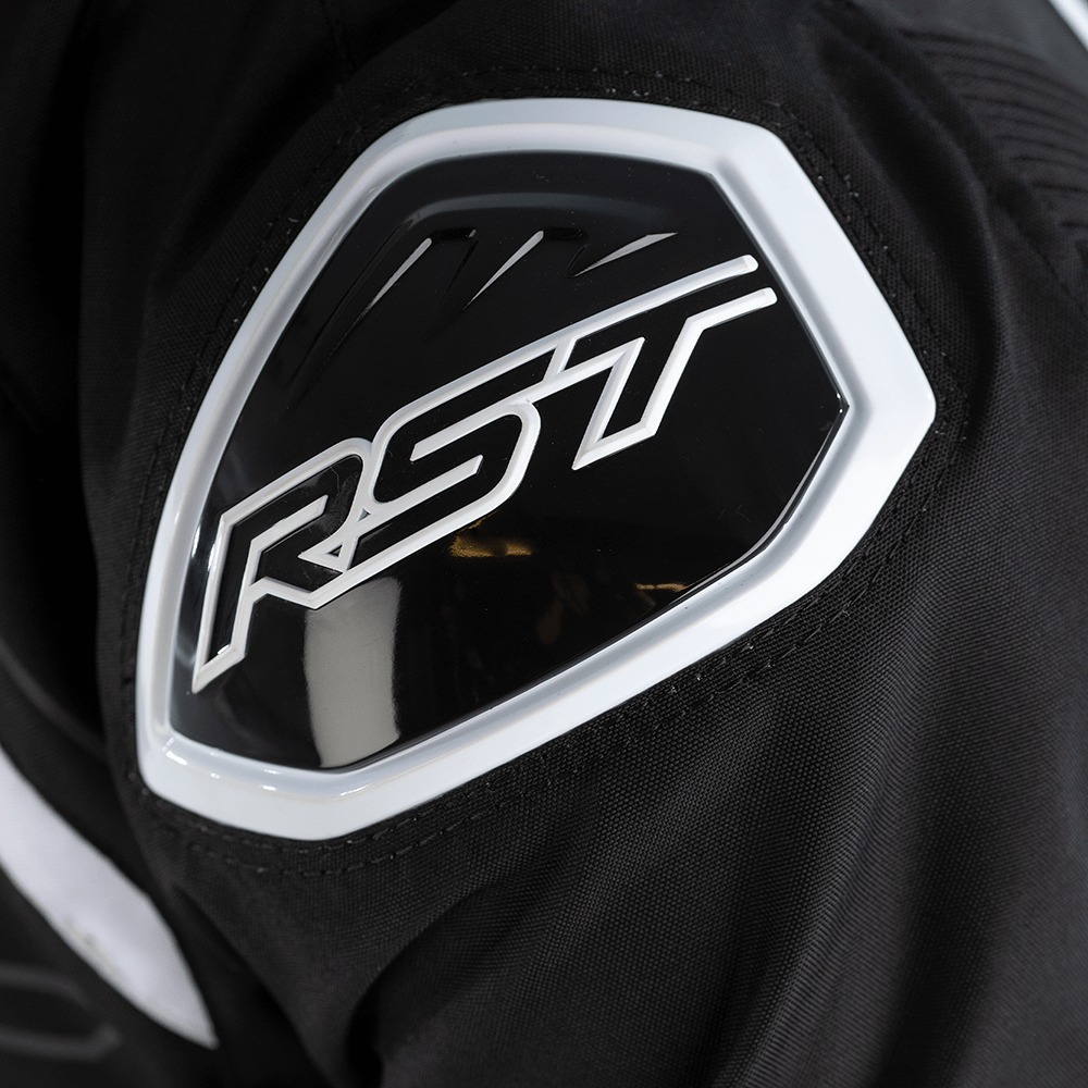 RST S1 CE Textile Jacket Black/Black/White XS - Image 4