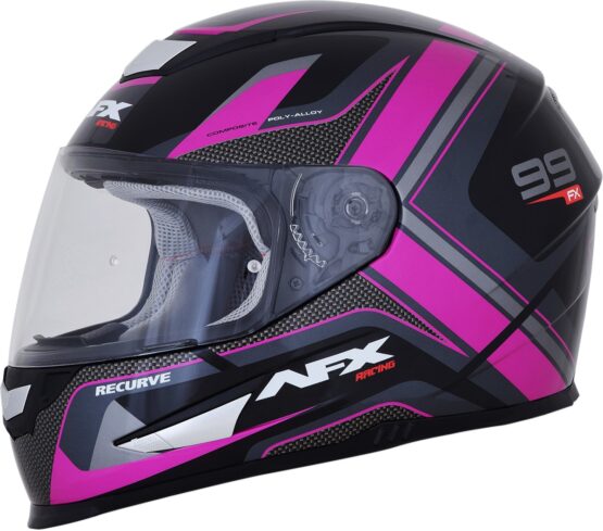 FX-99 Full Face Street Helmet Pink X-Large - Image 5