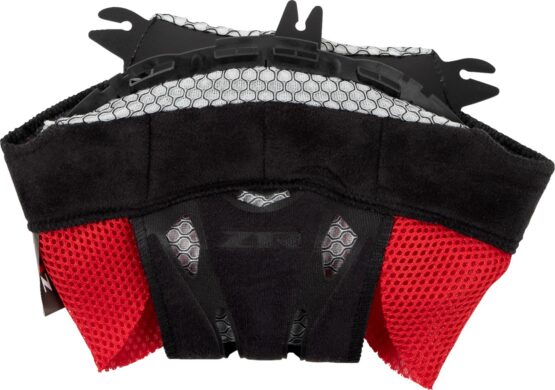 Z1R Youth F.I. Helmet Liner Large Black Red