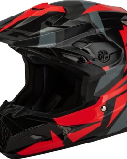 GMAX MX-96 Splinter Helmet Black/Red 2X-Large Offroad
