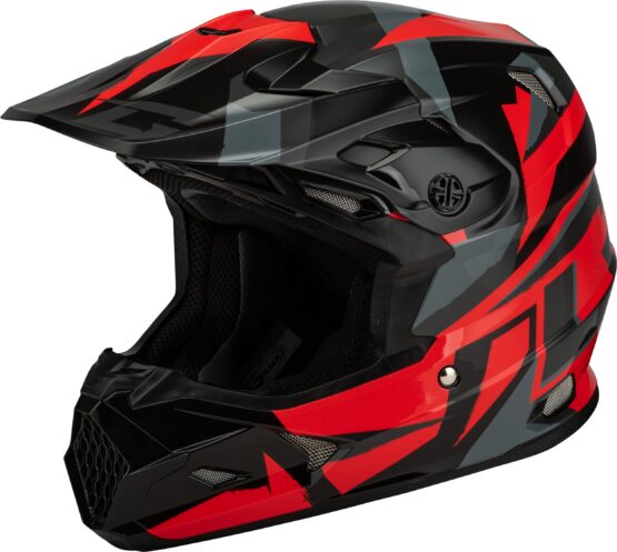 GMAX MX-96 Splinter Helmet Black/Red 2X-Large Offroad