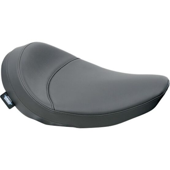Black Vinyl Wide Solo Seat