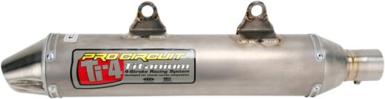 Ti-4 Titanium Slip On Exhaust Muffler