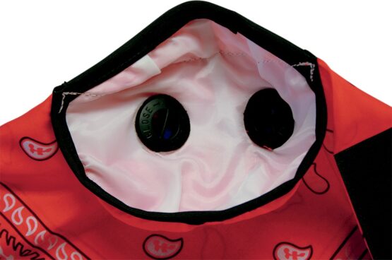 ATV Tek Pro Bandana Dust Mask Red - Image 4