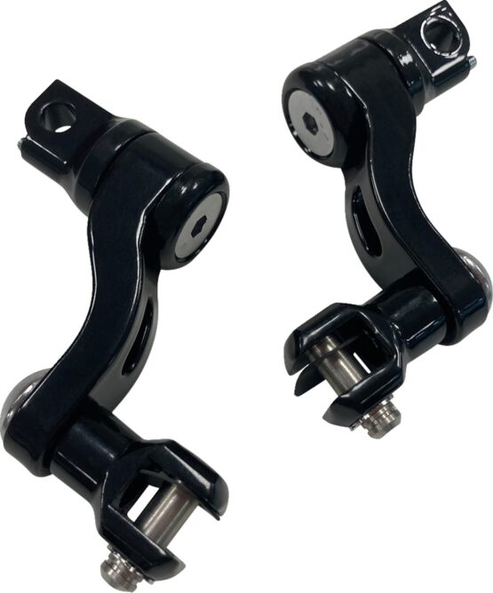 Drag Specialties Adjustable Passenger Peg Mount Black - Image 2