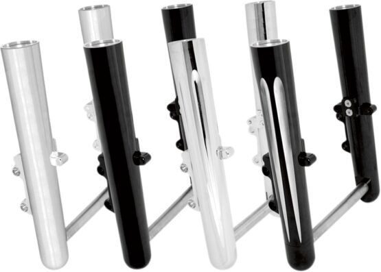 Arlen Ness Hot Leg Fork Legs Chrome Smooth Dual Disc - Image 2