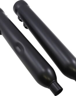 Cobra Neighbor Hater 4" Black Mufflers for FLH/FLT 95-16