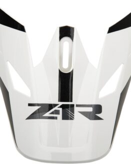 Z1R Rise Helmet Visor One Size White Black