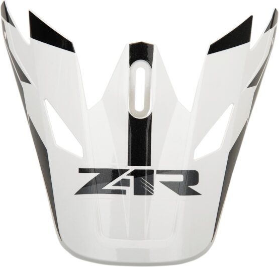 Z1R Rise Helmet Visor One Size White Black
