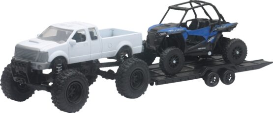 New Ray 1:18 Die-Cast Pickup with Polaris RZR XP1000 EPS Toy Set
