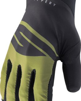 Slippery Flex Lite Gloves Black Green Unisex Adult Size M