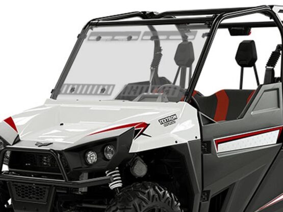 Spike Full Vented Windshield for Kawasaki Mule Pro-FXR - Image 2
