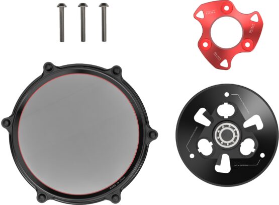 Rizoma Clutch Cover Red For Ducati Panigale V4 Streetfighter V4/S - Image 2