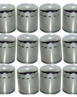 HF174C Oil Filter - Chrome - 12 Pack