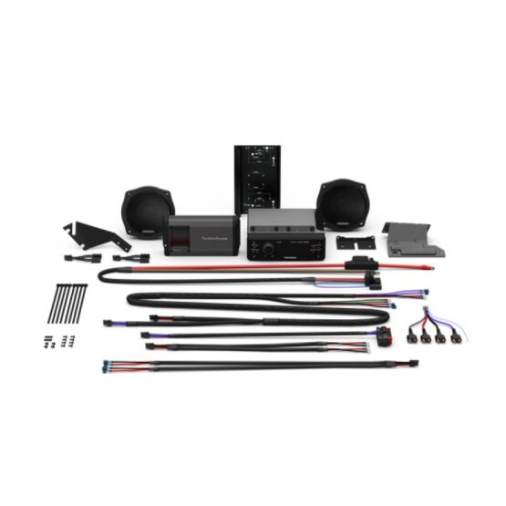 Rockford PMX Stage 2 Audio Kit Black Fits 1998-2013 Street Glide - Image 2